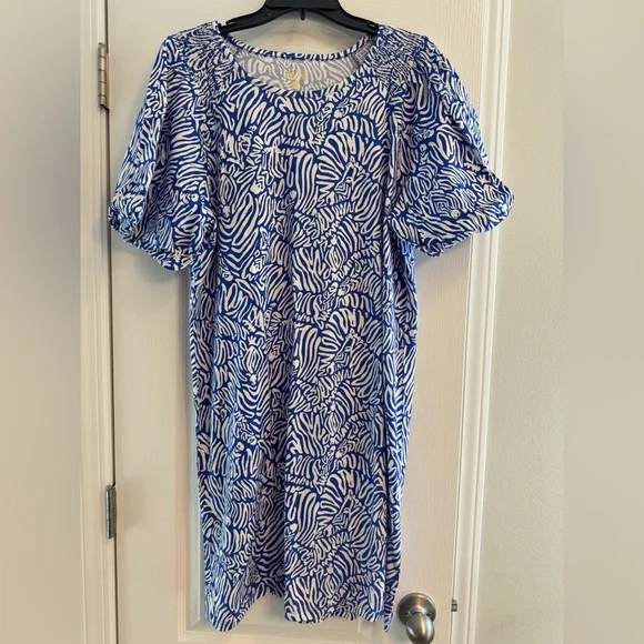 Lilly Pulitzer Rosen T-shirt Dress Size XL NWT - Picture 3 of 7